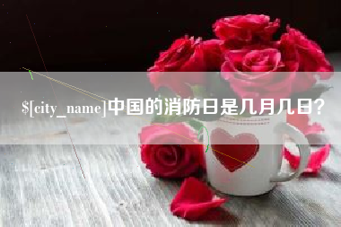 遂宁中国的消防日是几月几日？