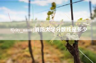 遂宁消防大学分数线是多少