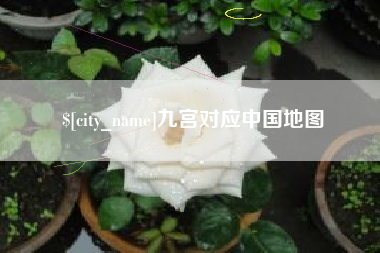 遂宁九宫对应中国地图