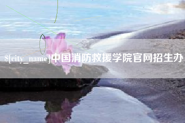 遂宁中国消防救援学院官网招生办