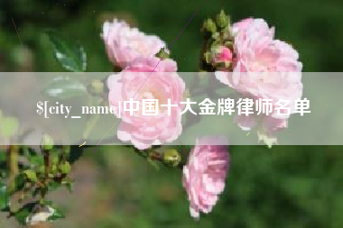 遂宁中国十大金牌律师名单