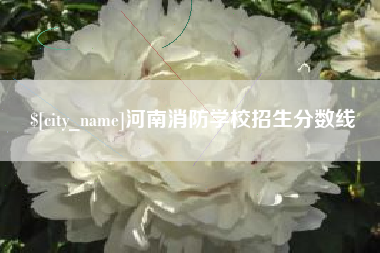 遂宁河南消防学校招生分数线