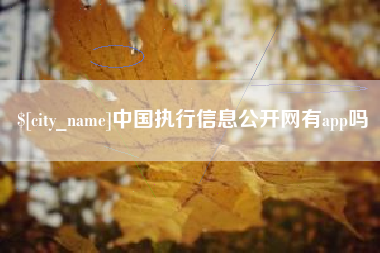 遂宁中国执行信息公开网有app吗