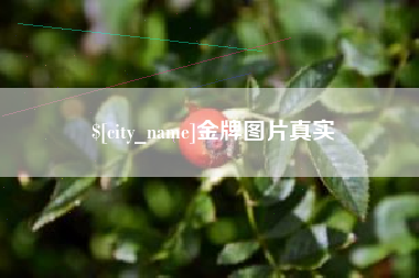 遂宁金牌图片真实