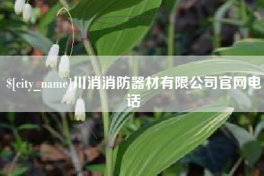 遂宁川消消防器材有限公司官网电话