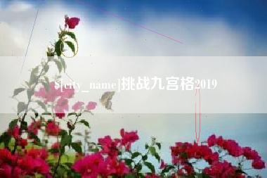 遂宁挑战九宫格2019