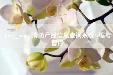 遂宁消防产品信息查询系统3c编号暂停