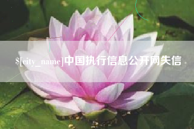 遂宁中国执行信息公开网失信